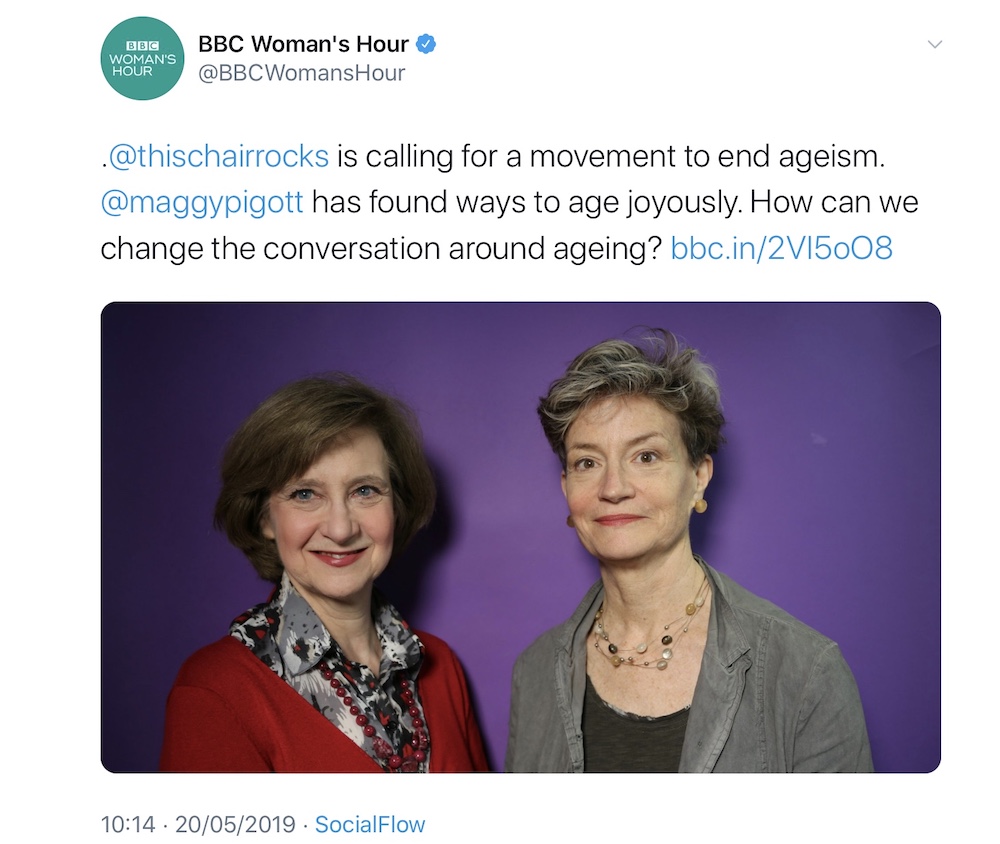Woman's Hour BBC Radio 2 Interview